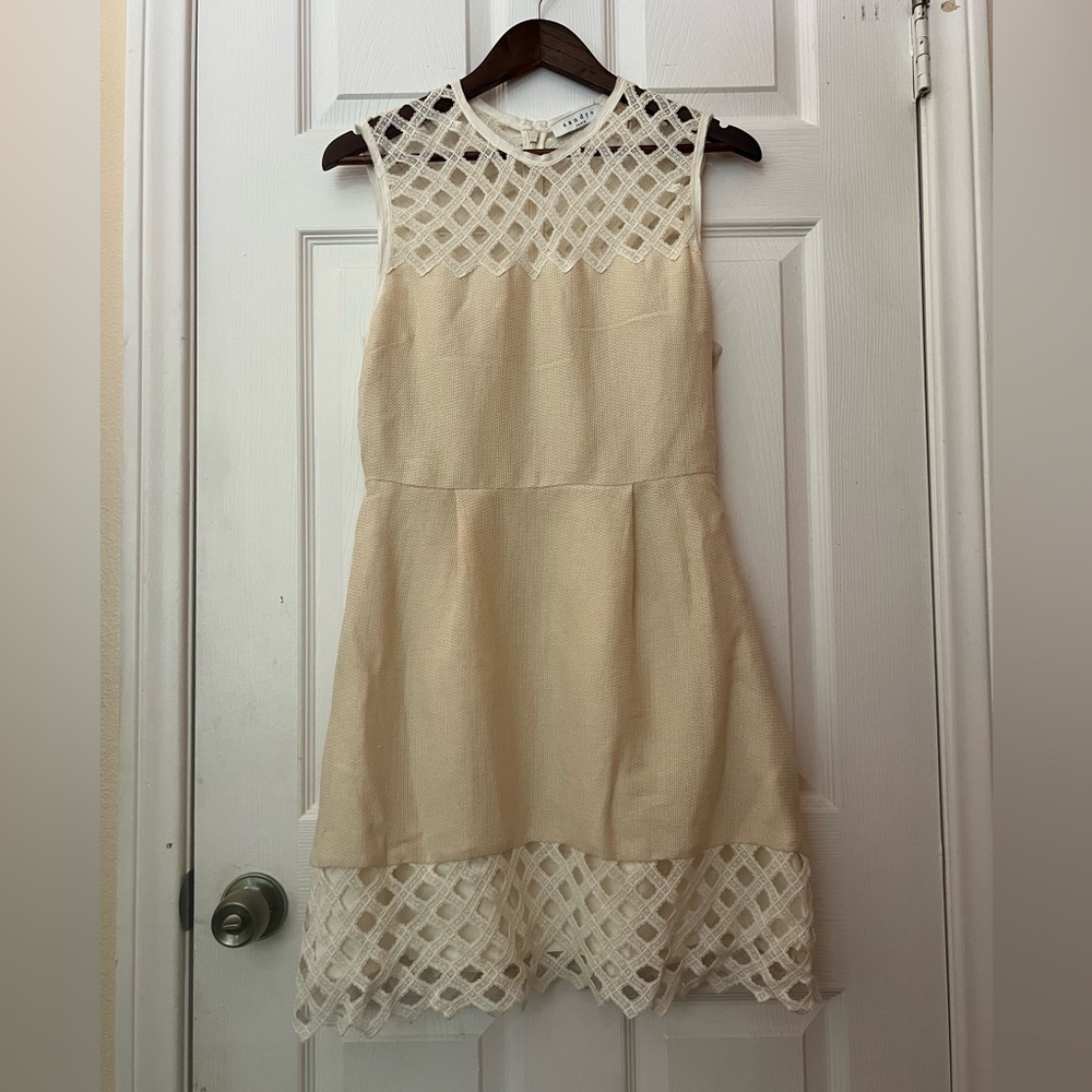 Sandro Paris Beige Dress